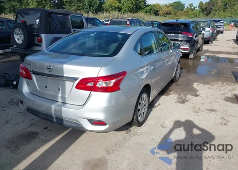 2018 Nissan Sentra S/Sv/Sr/Sl z USA, uszkodzony, nr VIN 3N1AB7AP3JY311659